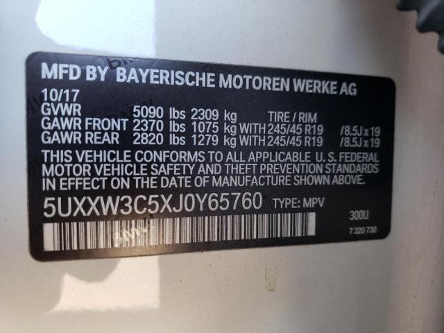 Photo 12 VIN: 5UXXW3C5XJ0Y65760 - BMW X4 