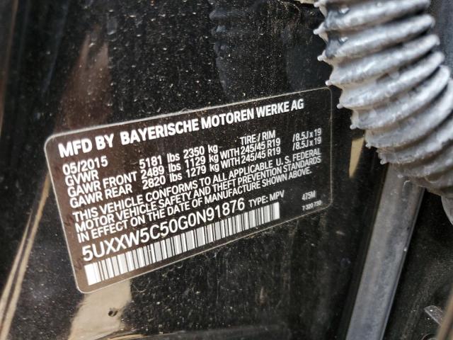 Photo 12 VIN: 5UXXW5C50G0N91876 - BMW X4 