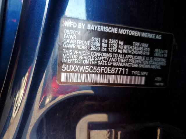 Photo 11 VIN: 5UXXW5C55F0E87711 - BMW X4 