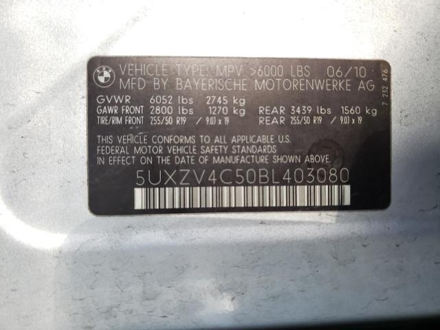 Photo 9 VIN: 5UXZV4C50BL403080 - BMW X5 XDRIVE3 