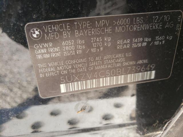 Photo 9 VIN: 5UXZV4C50BL739649 - BMW X5 XDRIVE3 