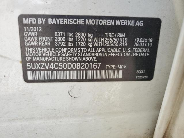 Photo 12 VIN: 5UXZV4C50D0B20167 - BMW X5 