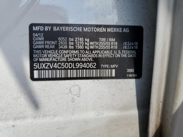 Photo 12 VIN: 5UXZV4C50DL994062 - BMW X5 XDRIVE3 