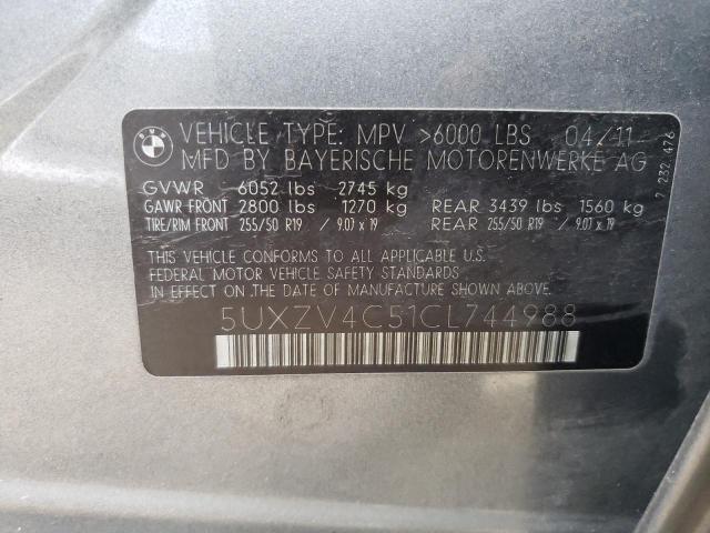 Photo 12 VIN: 5UXZV4C51CL744988 - BMW X5 XDRIVE3 