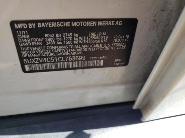 Photo 9 VIN: 5UXZV4C51CL763699 - BMW X5 XDRIVE3 