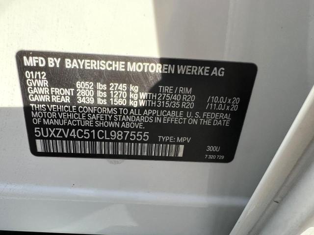 Photo 9 VIN: 5UXZV4C51CL987555 - BMW X5 XDRIVE3 