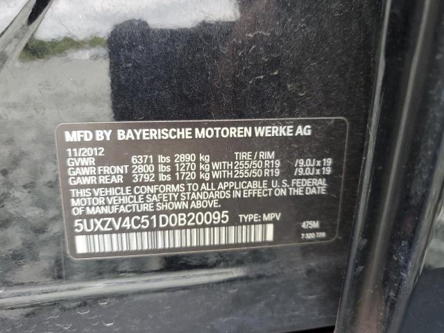 Photo 9 VIN: 5UXZV4C51D0B20095 - BMW X5 XDRIVE3 