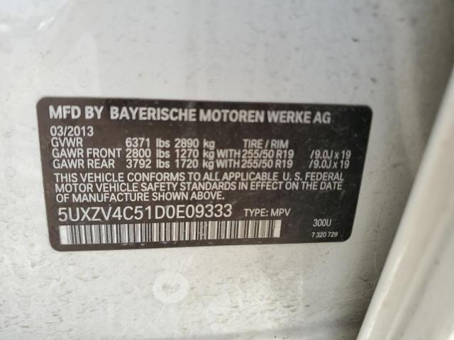 Photo 11 VIN: 5UXZV4C51D0E09333 - BMW X5 