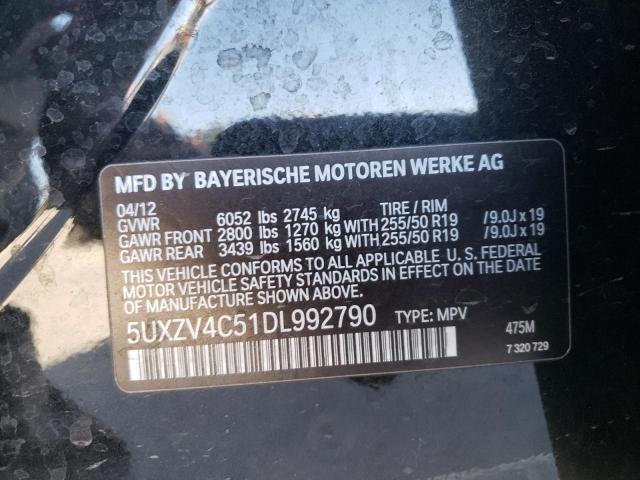 Photo 9 VIN: 5UXZV4C51DL992790 - BMW X5 XDRIVE3 