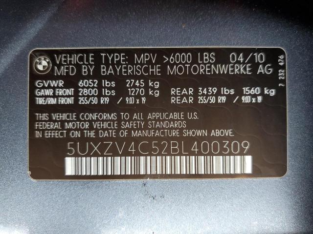 Photo 13 VIN: 5UXZV4C52BL400309 - BMW X5 XDRIVE3 