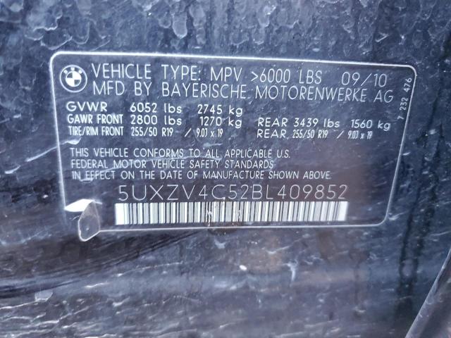 Photo 12 VIN: 5UXZV4C52BL409852 - BMW X5 XDRIVE3 