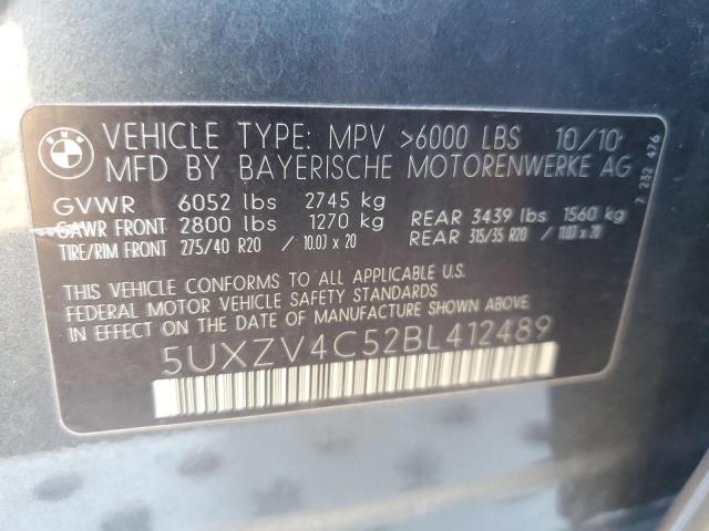 Photo 13 VIN: 5UXZV4C52BL412489 - BMW X5 XDRIVE3 