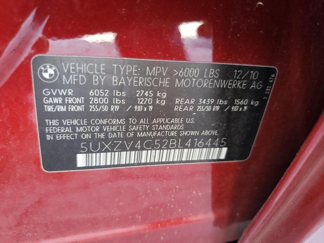 Photo 12 VIN: 5UXZV4C52BL416445 - BMW X5 