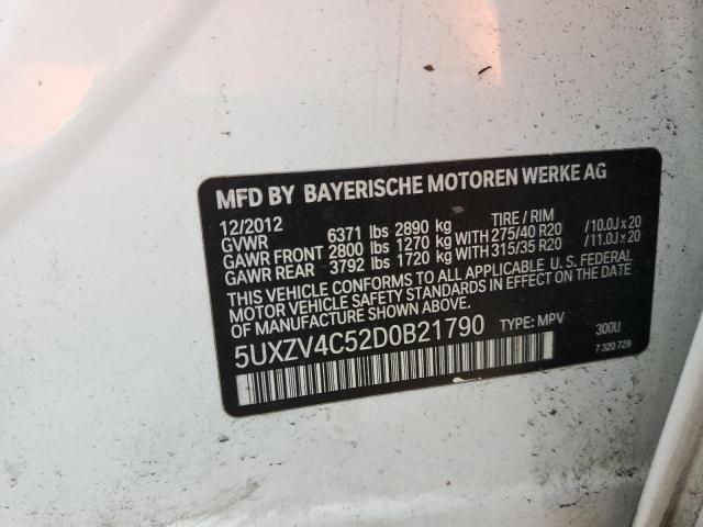 Photo 12 VIN: 5UXZV4C52D0B21790 - BMW X5 