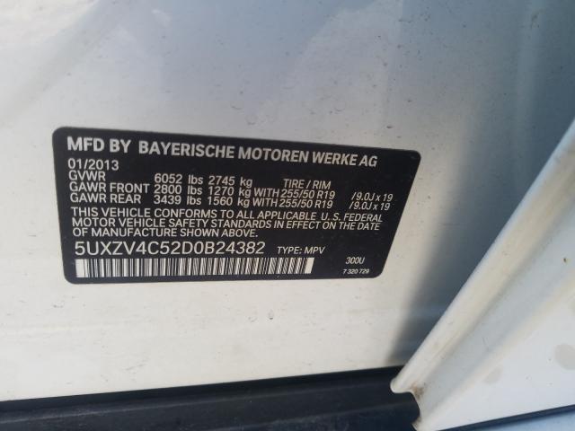 Photo 9 VIN: 5UXZV4C52D0B24382 - BMW X5 