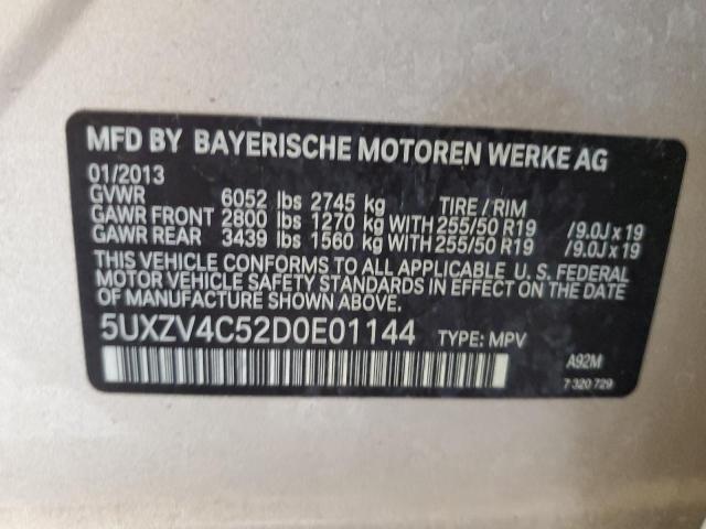 Photo 12 VIN: 5UXZV4C52D0E01144 - BMW X5 XDRIVE3 