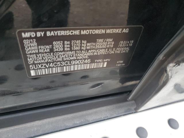 Photo 12 VIN: 5UXZV4C53CL990246 - BMW X5 XDRIVE3 