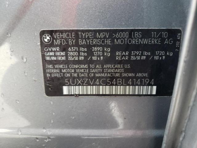 Photo 9 VIN: 5UXZV4C54BL414194 - BMW X5 XDRIVE3 