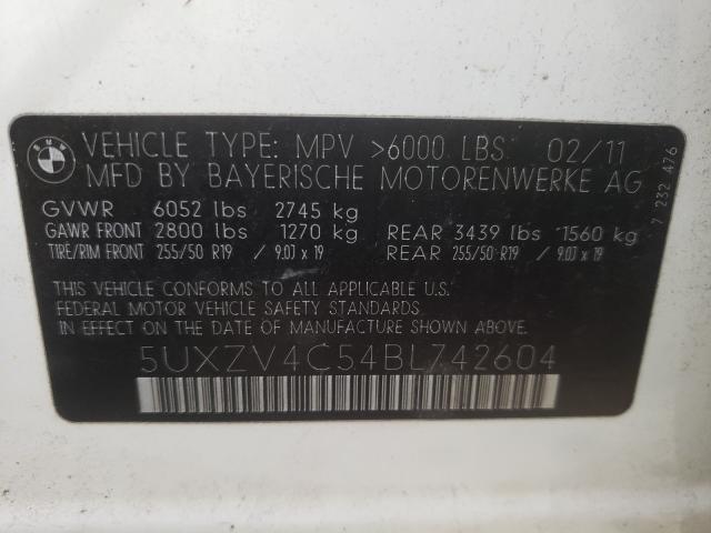 Photo 9 VIN: 5UXZV4C54BL742604 - BMW X5 XDRIVE3 