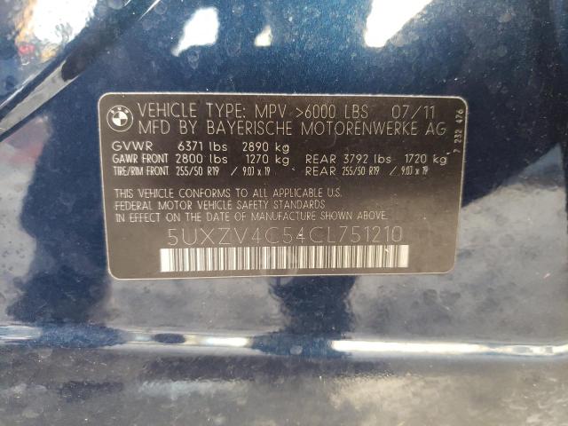 Photo 9 VIN: 5UXZV4C54CL751210 - BMW X5 XDRIVE3 