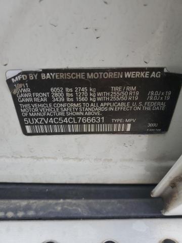 Photo 12 VIN: 5UXZV4C54CL766631 - BMW X5 XDRIVE3 