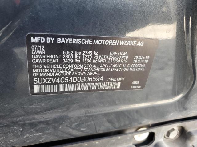 Photo 13 VIN: 5UXZV4C54D0B06594 - BMW X5 XDRIVE3 