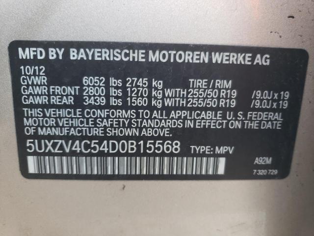 Photo 13 VIN: 5UXZV4C54D0B15568 - BMW X5 XDRIVE3 