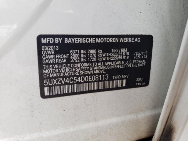 Photo 12 VIN: 5UXZV4C54D0E08113 - BMW X5 