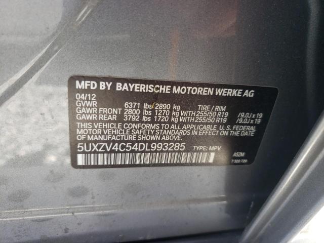 Photo 9 VIN: 5UXZV4C54DL993285 - BMW X5 XDRIVE3 