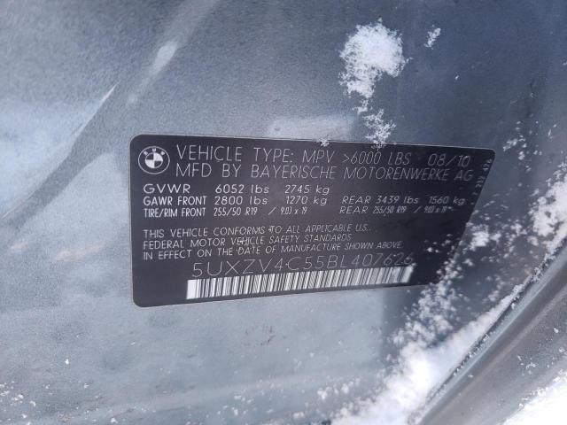 Photo 9 VIN: 5UXZV4C55BL407626 - BMW X5 XDRIVE3 