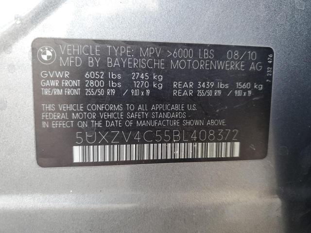 Photo 11 VIN: 5UXZV4C55BL408372 - BMW X5 