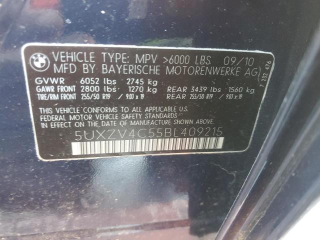 Photo 12 VIN: 5UXZV4C55BL409215 - BMW X5 XDRIVE3 