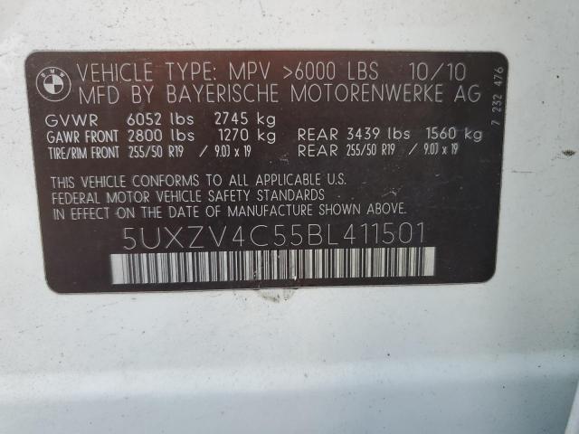 Photo 9 VIN: 5UXZV4C55BL411501 - BMW X5 XDRIVE3 