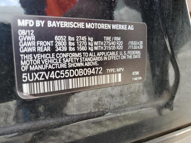 Photo 12 VIN: 5UXZV4C55D0B09472 - BMW X5 XDRIVE3 