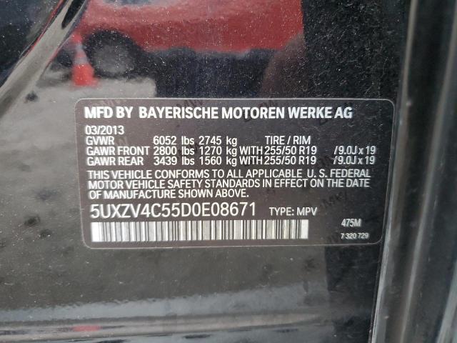 Photo 11 VIN: 5UXZV4C55D0E08671 - BMW X5 XDRIVE3 