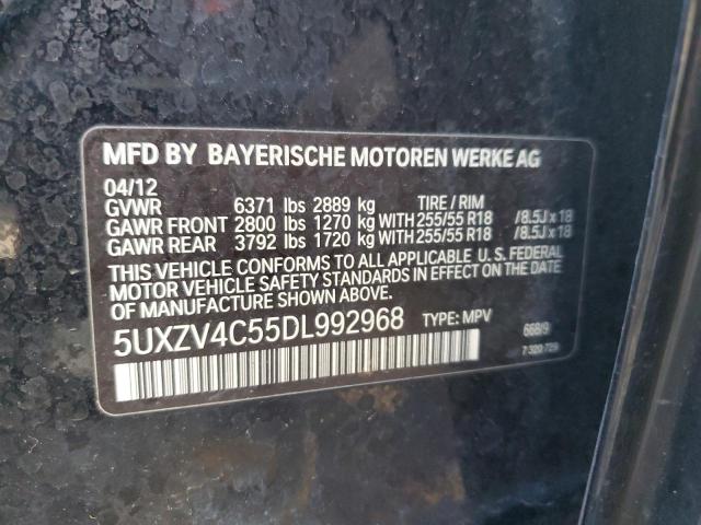 Photo 12 VIN: 5UXZV4C55DL992968 - BMW X5 XDRIVE3 