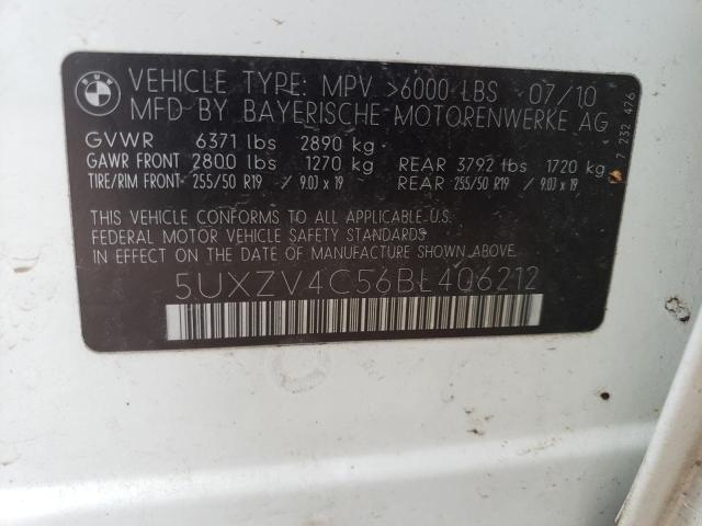 Photo 11 VIN: 5UXZV4C56BL406212 - BMW X5 