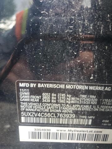 Photo 12 VIN: 5UXZV4C56CL763939 - BMW X5 XDRIVE3 