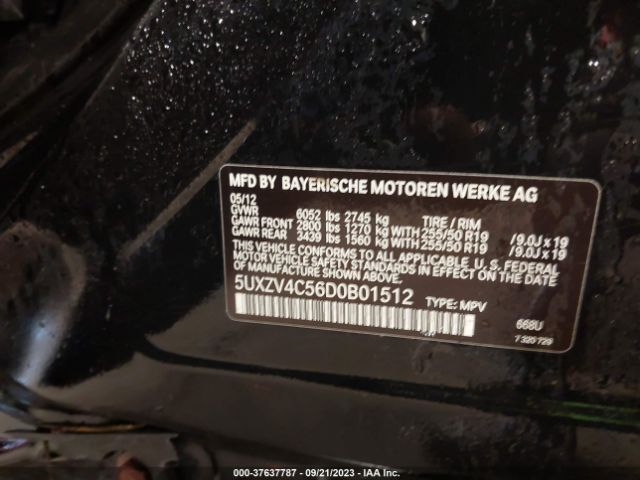 Photo 8 VIN: 5UXZV4C56D0B01512 - BMW X5 