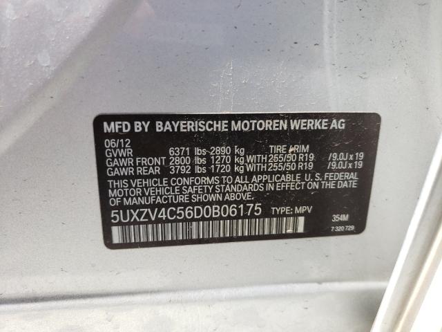 Photo 9 VIN: 5UXZV4C56D0B06175 - BMW X5 XDRIVE3 