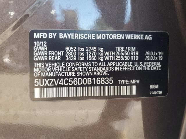 Photo 12 VIN: 5UXZV4C56D0B16835 - BMW X5 