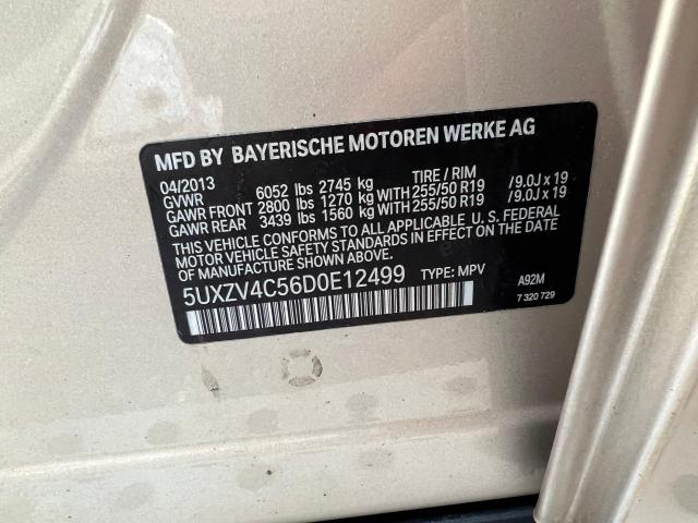 Photo 9 VIN: 5UXZV4C56D0E12499 - BMW X5 XDRIVE3 