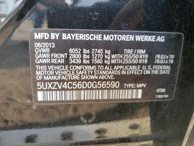 Photo 9 VIN: 5UXZV4C56D0G56590 - BMW X5 XDRIVE3 