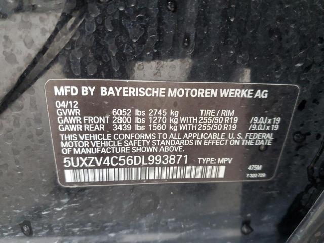 Photo 13 VIN: 5UXZV4C56DL993871 - BMW X5 XDRIVE3 