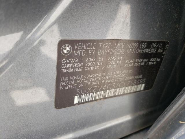 Photo 9 VIN: 5UXZV4C57CL758393 - BMW X5 XDRIVE3 