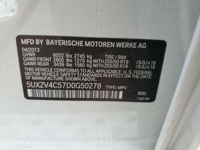 Photo 12 VIN: 5UXZV4C57D0G50278 - BMW X5 