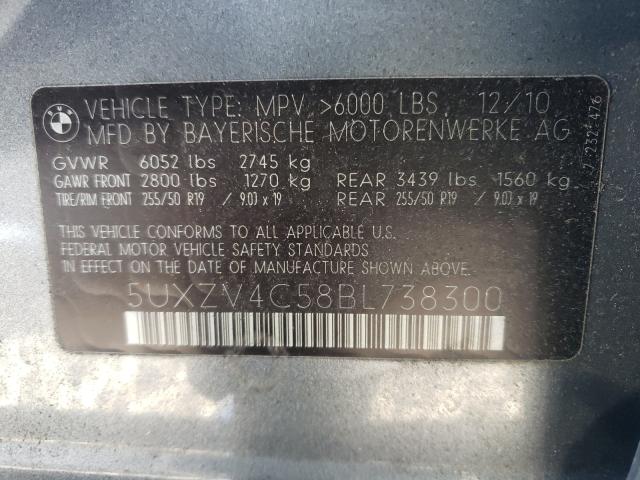 Photo 9 VIN: 5UXZV4C58BL738300 - BMW X5 XDRIVE3 