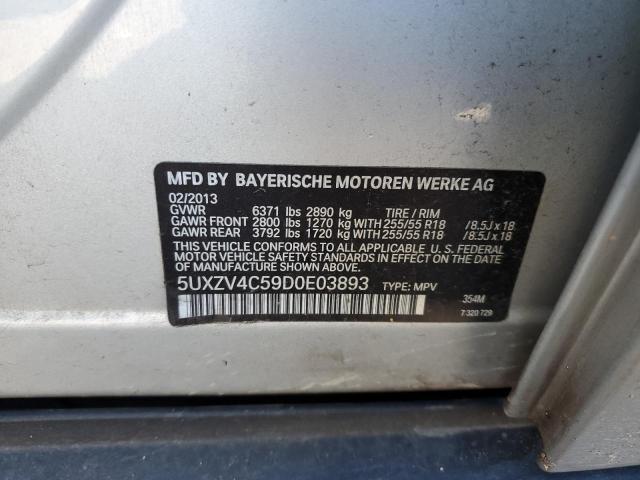 Photo 12 VIN: 5UXZV4C59D0E03893 - BMW X5 