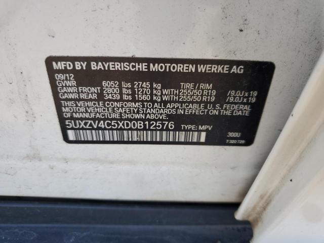 Photo 11 VIN: 5UXZV4C5XD0B12576 - BMW X5 XDRIVE3 