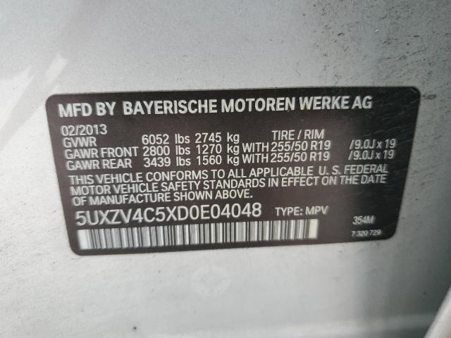 Photo 12 VIN: 5UXZV4C5XD0E04048 - BMW X5 